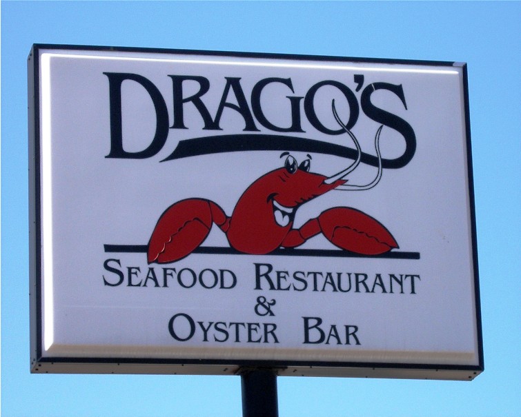 Drago's Restaurant, on North Arnoult Road in the New Orleans suburb of Metairie (Jefferson Parish), run by father and son Drago and Tommy Cvitanovich.  Croatian-American oyster harvesters have supplied its most famous specialty for decades.