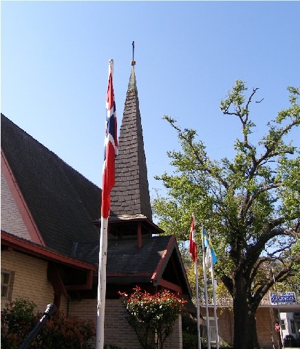 Norwegian Seaman's Church on Prytania Street in the Lower Garden District.