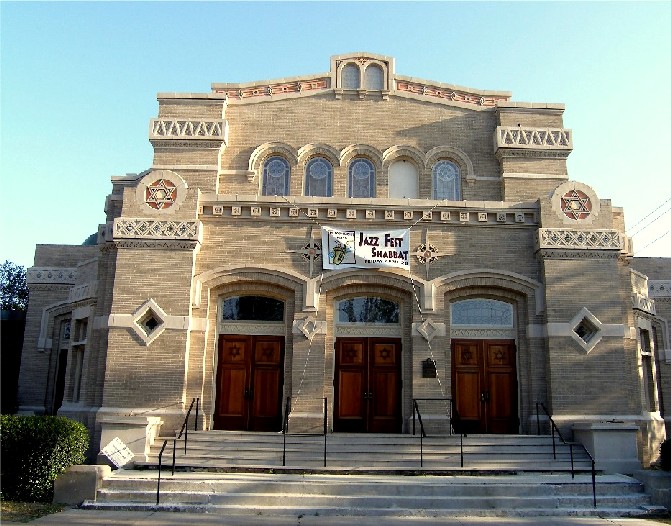 Touro Synagogue on Saint Charles, Uptown -- Second oldest synagogue in the United States.